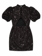Vestido de Lentejuelas.-