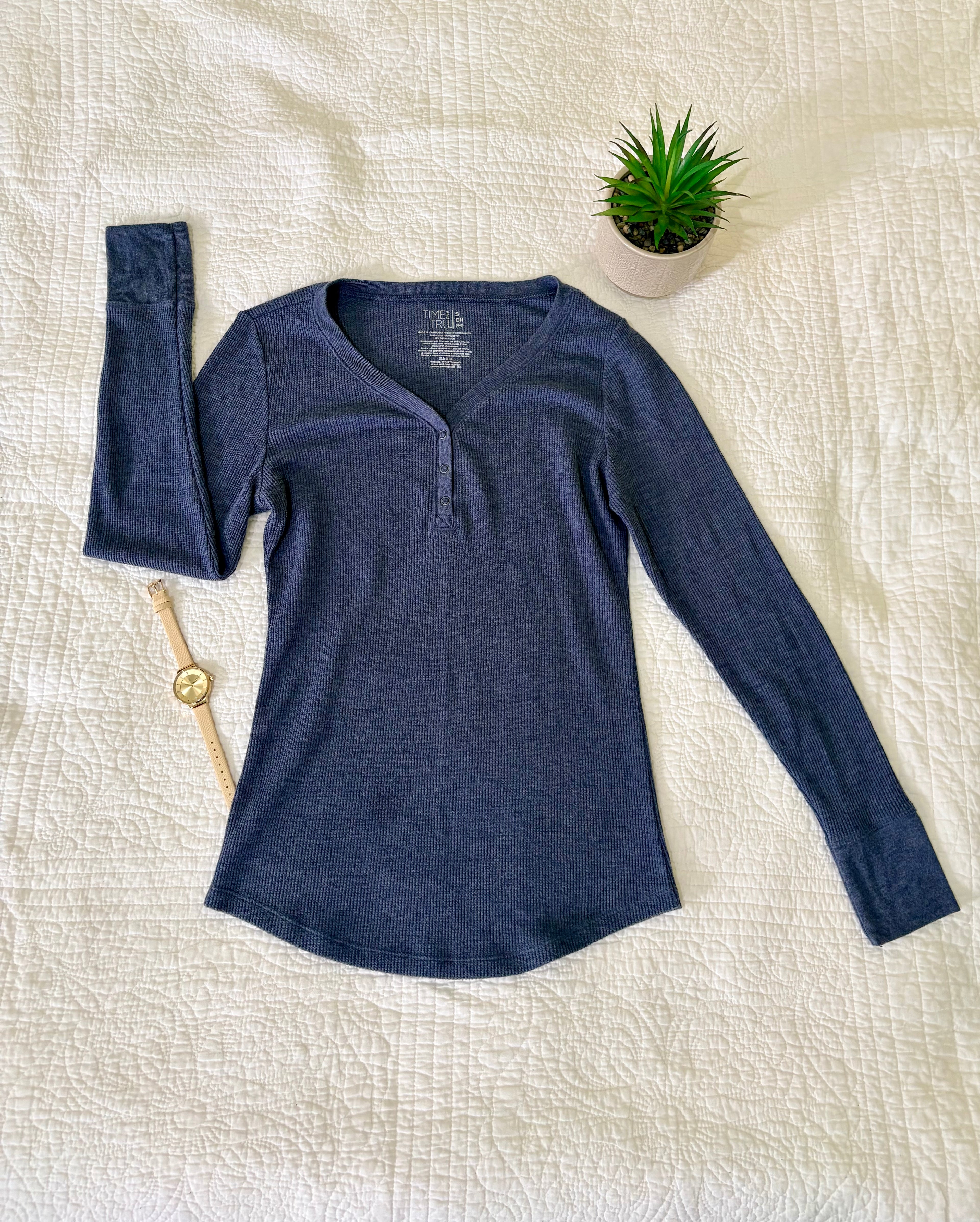 Blusa manga larga