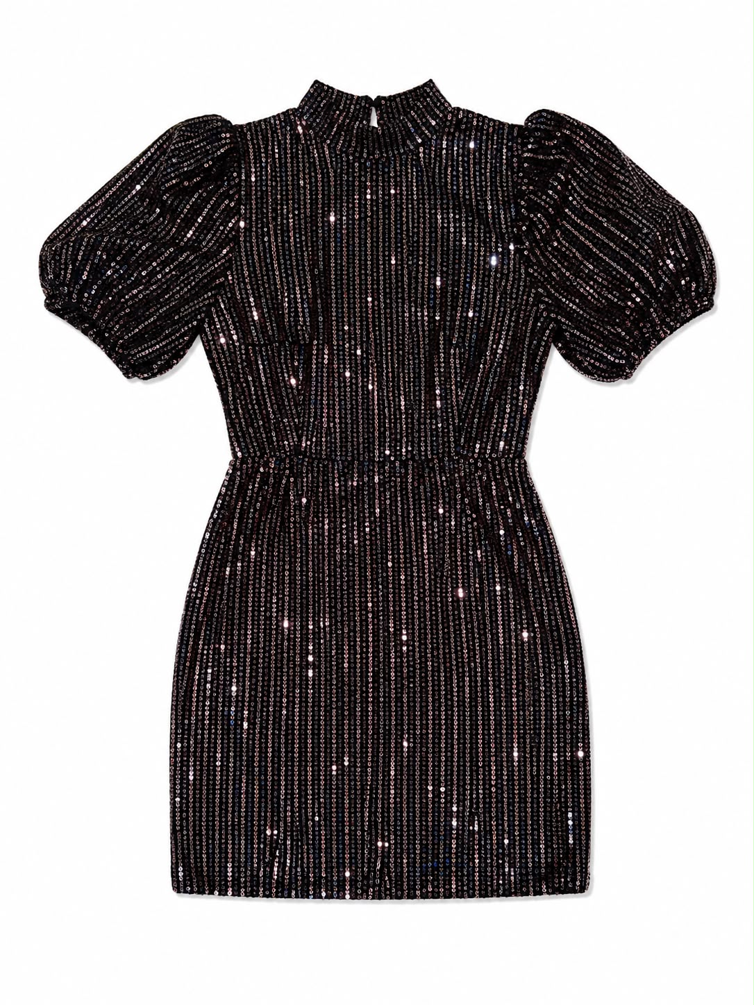 Vestido de Lentejuelas.-