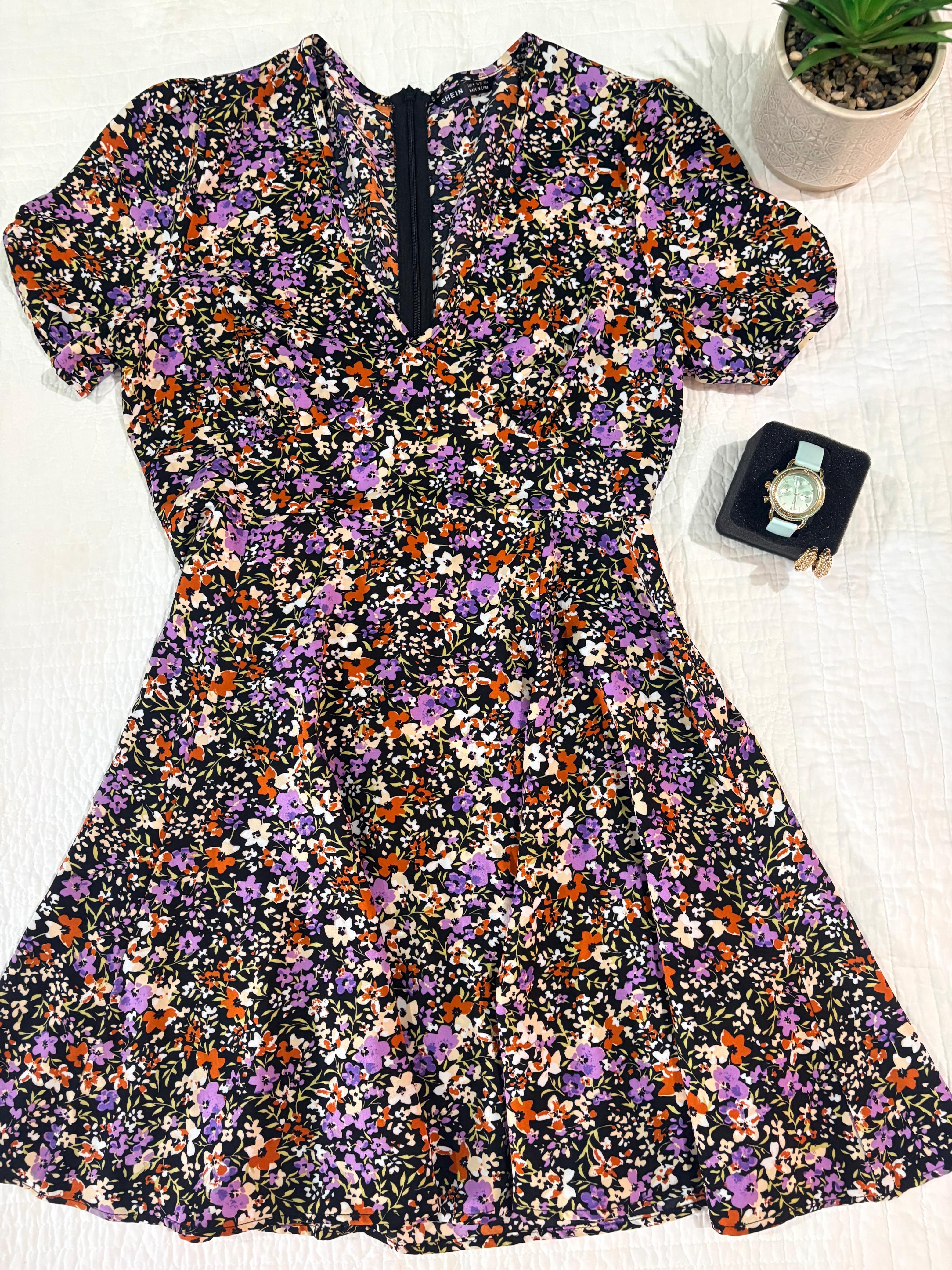 Vestido floreado SHEIN